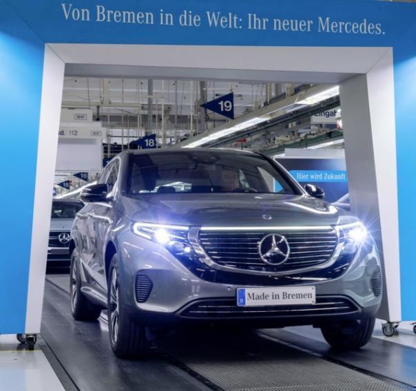 Verkaufsfreigabe & Produktionsstart Mercedes-Benz EQC